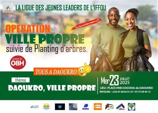 Opération ville propre et plantation d'arbres (1)